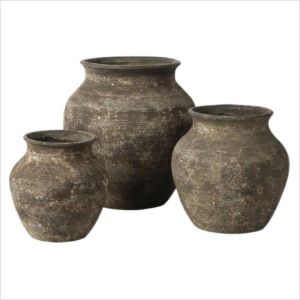 Stylish Cement GRC Planter Pots Frost Proof With Drainage Holes