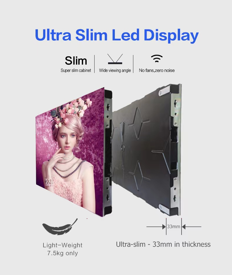 OEM UHD Small Pixel Pitch Led Video Wall Display P0.9/1.25/1.5/1.8mm