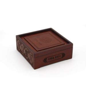 Wooden Box with Slide Top