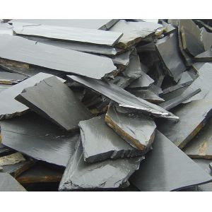 Cheap Black Slate Random Flagstone,Crazy Stone,Flagstone Walkway,Irregular Random Flagstone for sale