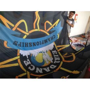 100% Polyester Outdoor Custom Event Mesh Banner for Advertising