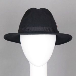 0070375 Sun Accessory customized winter wool felt jazz style fedora hats ,unisex