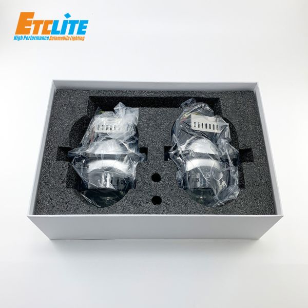 Quality H1 H7 LED Projector Lens 35W Power High Beam And Low Beam 9600LM wholesale