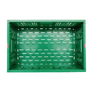 Mesh Style Foldable Crates Durable Plastic Crates for Storing Vegetables and