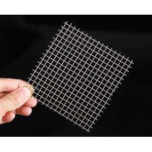 5mm Crimped Woven Wire Mesh Vibrating Screen with Hooks