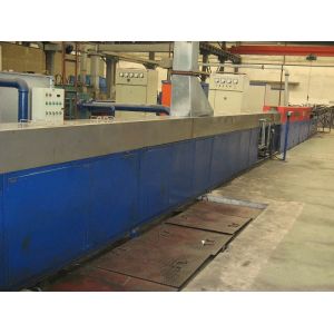 1900-2000Mpa Spring Wire Tempering Line High Tensile Strength