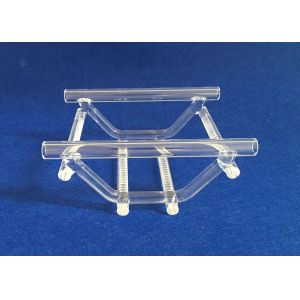 High Quality Customized Clear Quartz Boats Railboat for wafer