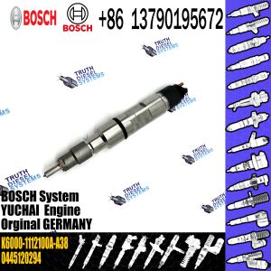 China High Quality Diesel Common Rail Fuel Injector 0445120294 K6000-1112100A-A38 For Yuchai on sale