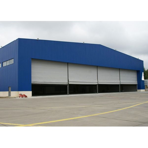 Quality Faster Construction Prefab Steel Hangar Q355B Customized Large Span Building wholesale