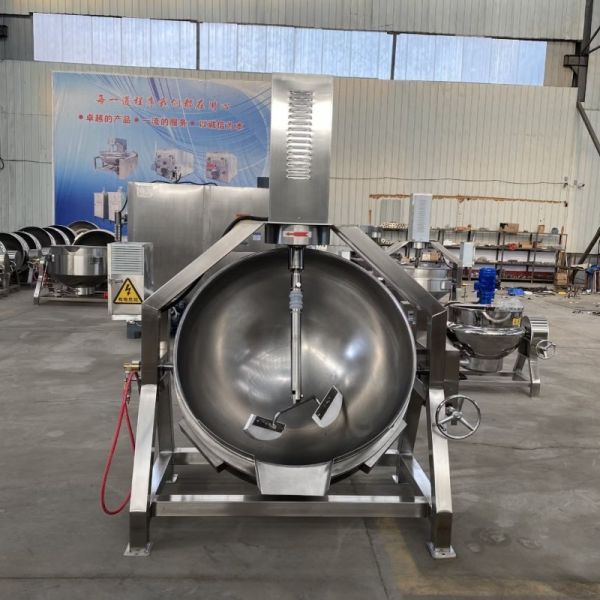 Industrial Stir Frying Kettle Stainless Steel For Sauce Jam And Paste Cooking