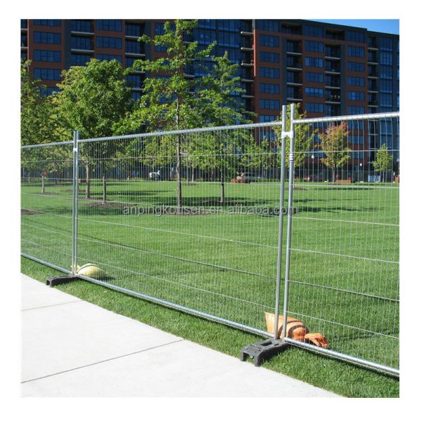 Quality 6x10 Feet Canada Temporary Fence Panel Steel Construction for Construction Sites wholesale