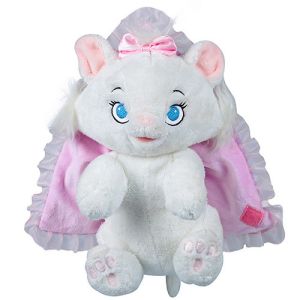 Adorable cuddle plush doggy with blanket, with delicate handcraft, strong color