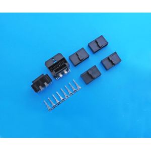 Cheap 20 Pin Automotive Connectors Dual Row Nylon 66 UL 94V-0 JVT 2368HNO-2X10 for sale