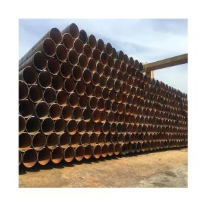 SS400 Q235 Steel Welded Pipe Gr1 Gr2 Q345 Q460 Spiral Welded Steel Pipe 6m