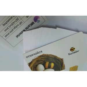 High Peeling Strength Digital Printing PVC Sheets For Konica Minolta Printer