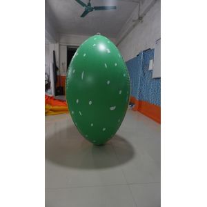 Personalised Fruit Shaped Balloons , 1.2m Long Inflatable Watermelon Slicer