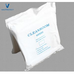 9*9 inch Lint Free Laser Cold Cut 100% Polyester Cleanroom Wiper and Performance