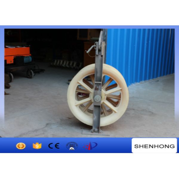 Quality 916mm Large diameter stringing pulley block with different sheaves wholesale