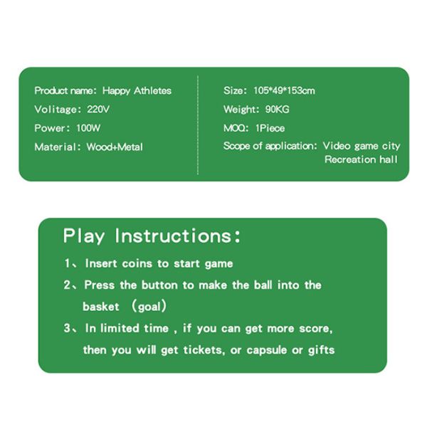 Kids Coin Operated Happy Soccer Machine Football Shooting Kids Redemption Games Machines