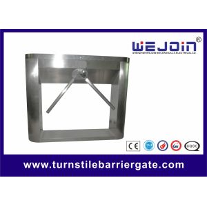 Stainless Steel Half Height Turnstile Gate Tripod Access Control Double