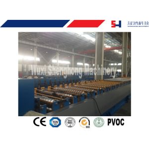 Custom Galvanized Steel Sheet Rolling Forming Machine With Manual Decoiler