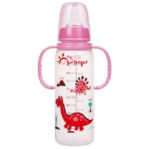 Washable PP 8oz 240ml Standard Baby Nipple Bottle