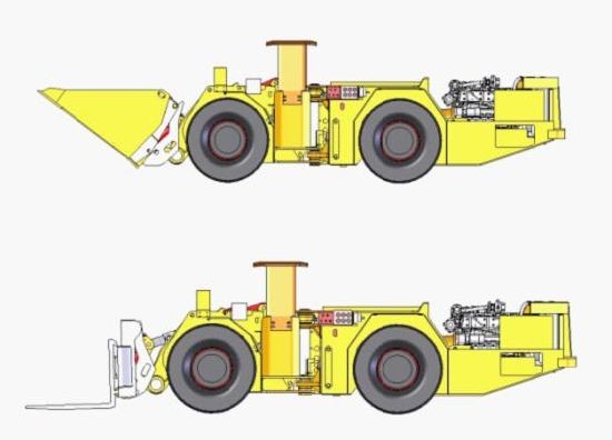 Quality Large Capacity Remote Control End Loader , 4³ Automated Mining Equipment wholesale