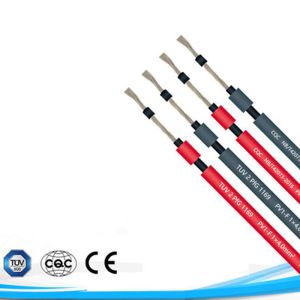 China Heat Resistant PV DC Solar Cable XLPE 200m / Roll For Electrical Installation on sale
