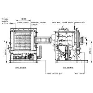 BS476-7 Lab Fire Testing Equipment Surface Spread Flame Test Machine