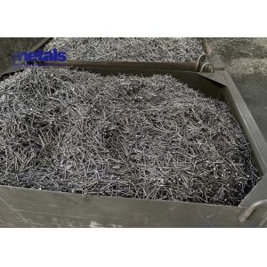 DIN Common Galvanized Ring Shank Nails 1 Inch Fence Carpentry Polished Flat Head