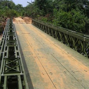 China Panel Temporary Steel Bridge Galvanized Surface Q345B-Q460C on sale