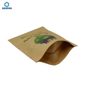 Custom Printed Resealable Spices Biodegradable Coffee Bags
