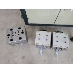 Rigid Square Pvc Pipe Extrusion Machine 200-800 kg/hr For NFT Hydroponics