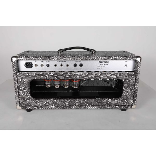 Custom SSS Steel String Singer Tone Deluxe Handwired Guitar Amp Head 100W with Imported Snake Tolex Vox Grill Cloth