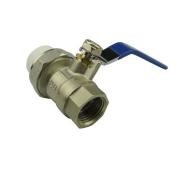 Quality Brass Ball Plumbing Valves Normal Temperature Manual Power High Efficiency wholesale