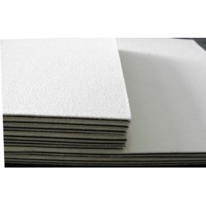 China 3mm Black Woolen Laminated PadFor PVC Card Press Laminator on sale