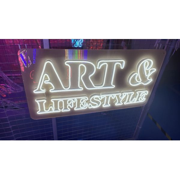 Quality Custom Life&art style neon sign men cave  exhibition wall lighting deco wholesale
