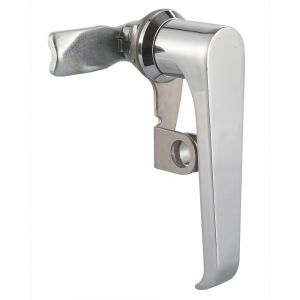 China Hardware Room L Handle Shed Lock Zinc Alloy Latch With Cam Cabinet Door on sale