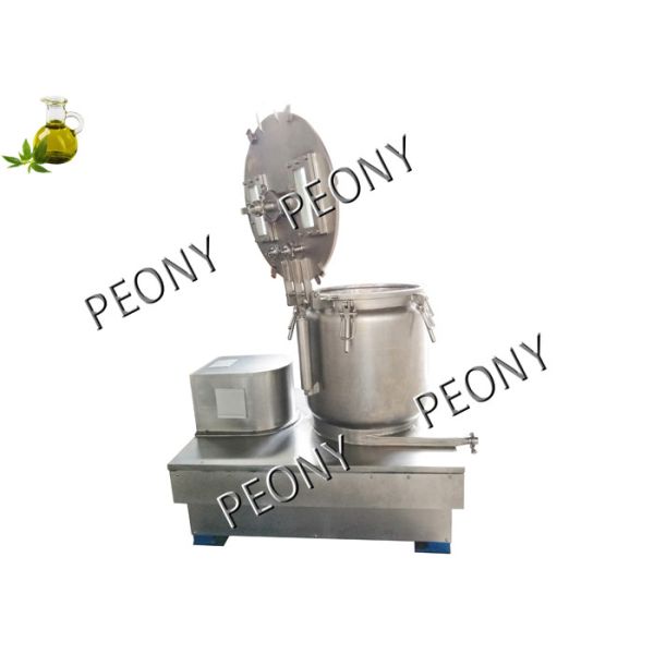 Stainless Steel Spinning Vertical Basket Centrifuge CBD Ethanol Extraction