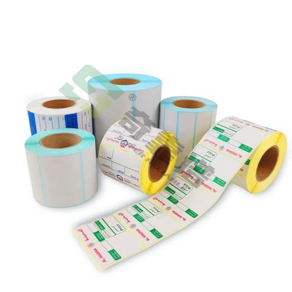 Colorfull Adhesive Label Adhesive Sticker Blank Sticker adhesiev Label in Roll