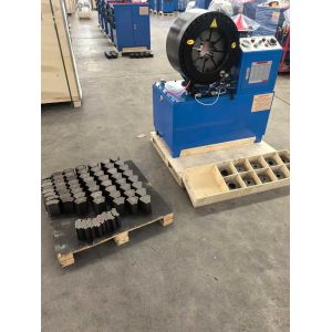 4 Inch 16 Dies PLC Control System / CNC / Button Blue Color From 6-102mm