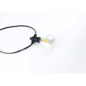 Diamond Shaped 240V 360lm 720lm Commercial Led String Lights