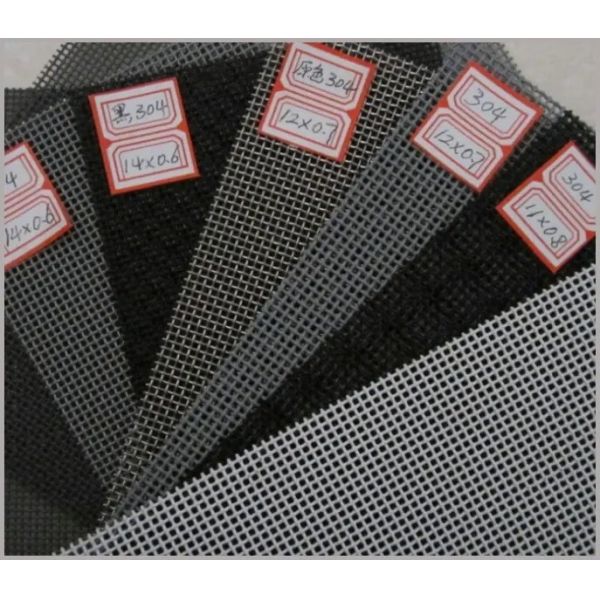 304 316 Stainless Steel Security Mesh Window Screen 10-16 Mesh