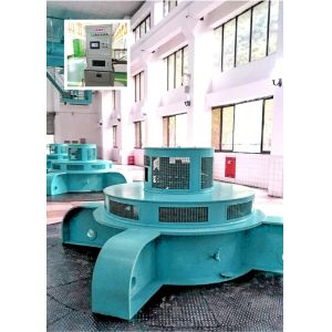 PLC Control System Water Turbine Generator 1000 KW Power Output Air/Water