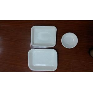 Double Station Auto Paper Plate Forming Machine 9kw 80pcs/Min