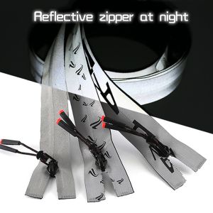 Long Chain Zipper Open End Atuo Lock Customized with Logo Zip Binder for Down