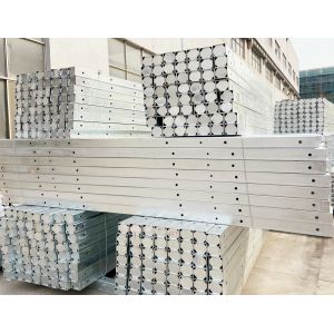 8FT 10FT Galvanized Steel Cross Arm Brace Q235 Rectangular Tube Trasmission Line