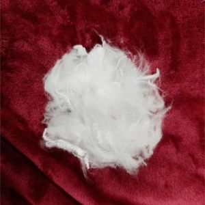 100% Polyester Virgin 1.2D*32MM Micro Fiber Polyester Staple Fiber For Clothing