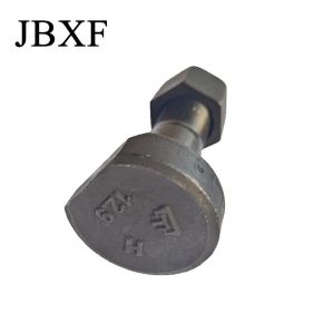10.9 And 12.9 Grade Of Excavator Segment Bolt And Nut Zinc Plated