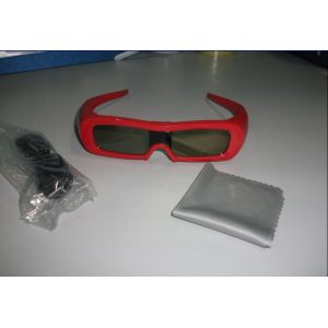 Universal Plastic 3D Glasses Active Shutter , Anaglyph 3D Glasses